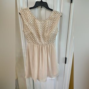 Love 21 Dress W/ Back Zipper